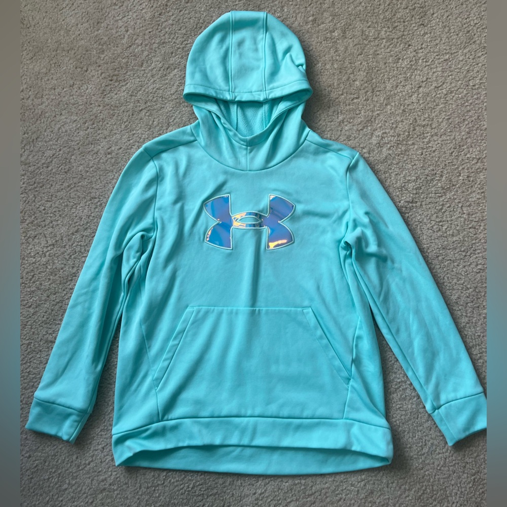 Under Armour Kids Turquoise Hoodie